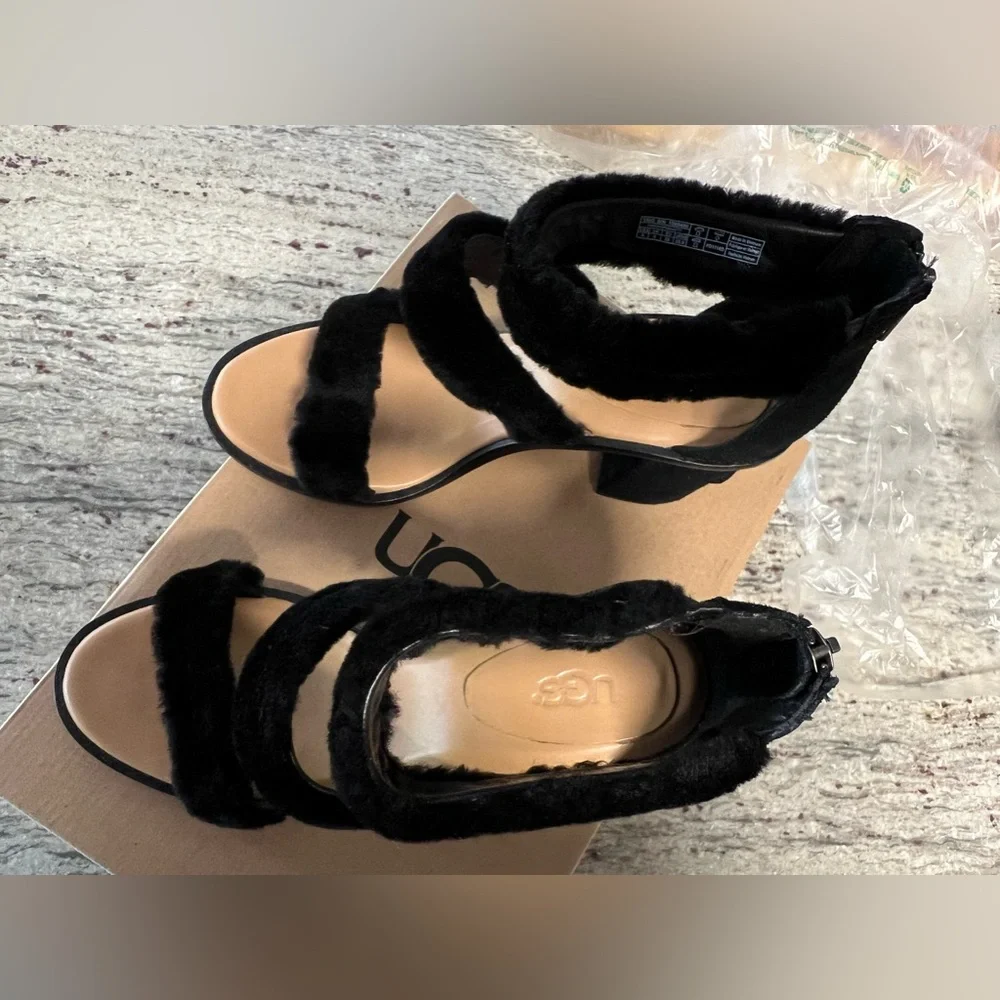 UGG “Del Rey” Fluff Heel - Picture 5 of 11